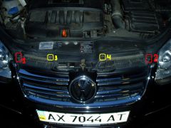 Установка Hella Dynabym на VW Jetta V