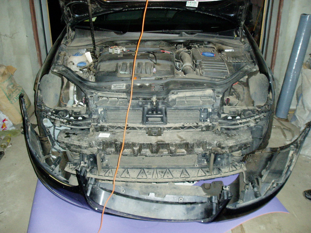 Установка Hella Dynabym на VW Jetta