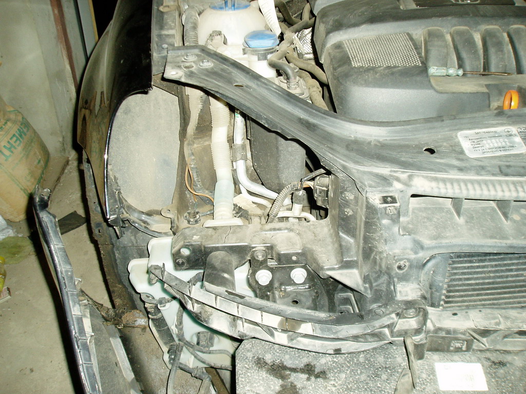 Установка Hella Dynabym на VW Jetta