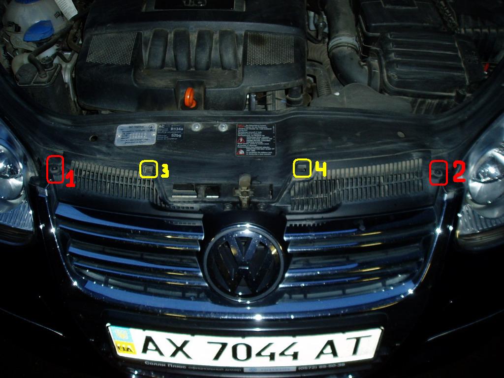 Установка Hella Dynabym на VW Jetta V