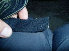 Шумоизоляция переднего плафона освещения в салоне