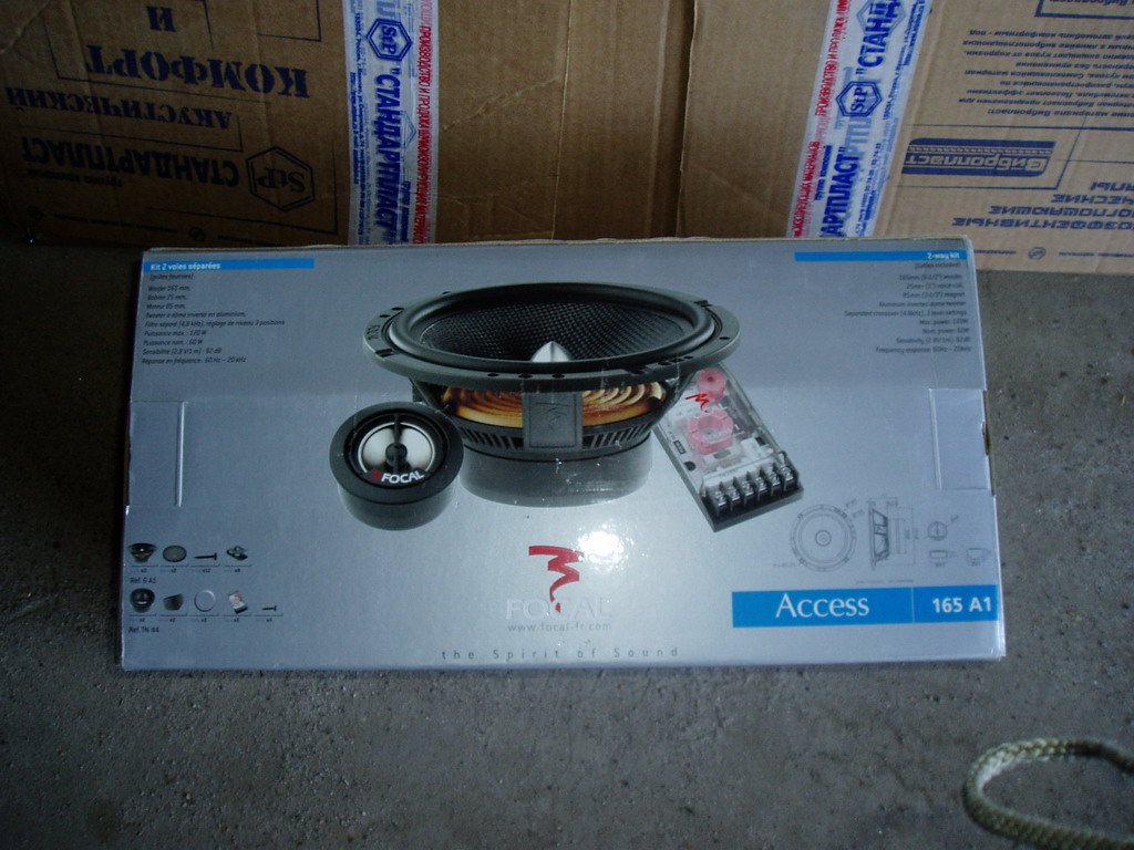 Установка компонентной аккустики в Джеттку Focal Access 165 A1