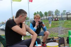 Питер демонстрирует тату