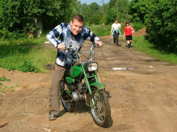 Мопед не мой, просто попросили разместить объявление ))