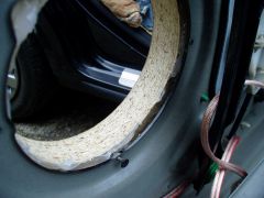 Установка задних динамиков Focal 165 CA1