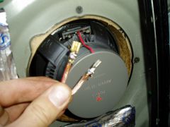 Установка задних динамиков Focal 165 CA1