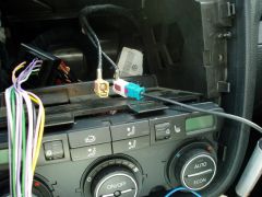 Установка Alpine 9855R (1din) в VW Jetta V