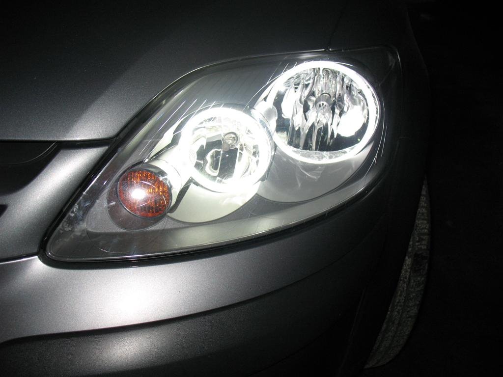 Angel Eyes VW Golf Plus  Ангельские глазки на Гольф Плюс