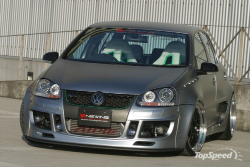 Новый Vw Golf GTI RSR от Newing Tuning!