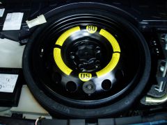 Запаска на Туарег