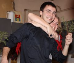 Клубные актеры.