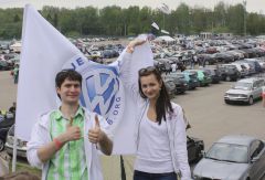 Volkswagen фестиваль. Сорочаны. 2011 г.