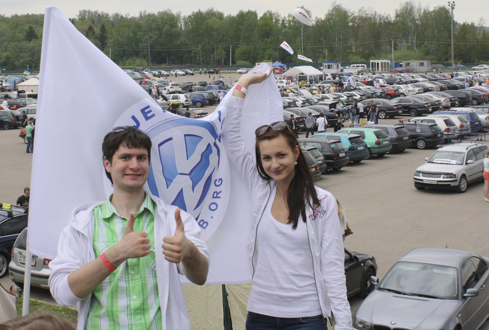 Volkswagen фестиваль. Сорочаны. 2011 г.