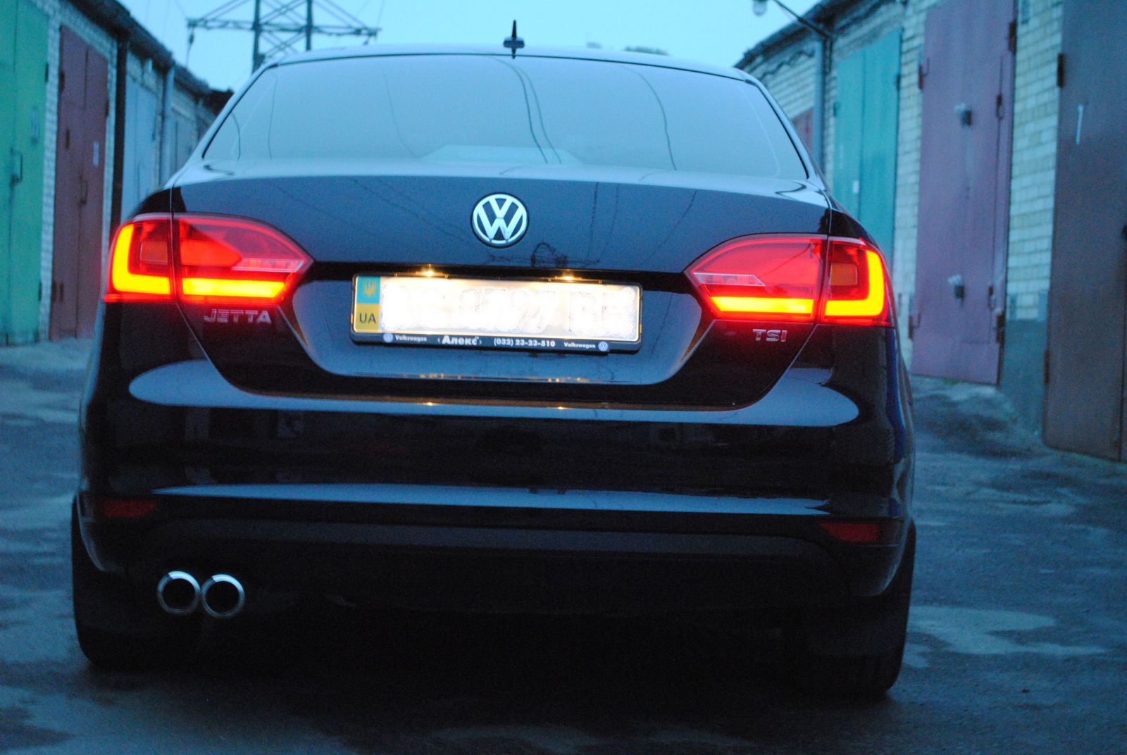 jetta Led габарит 1