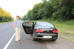 VW Passat Holzhacker